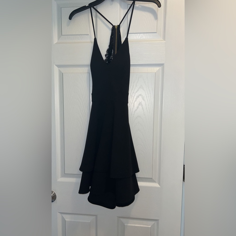 black formal dress